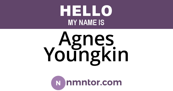Agnes Youngkin
