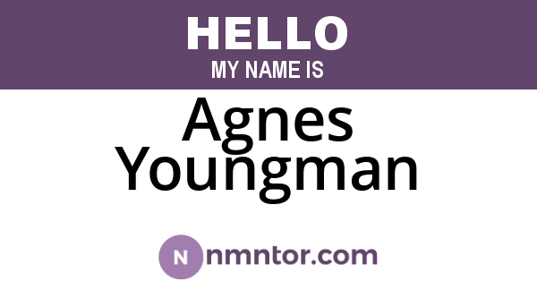 Agnes Youngman