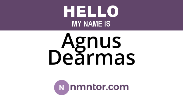Agnus Dearmas