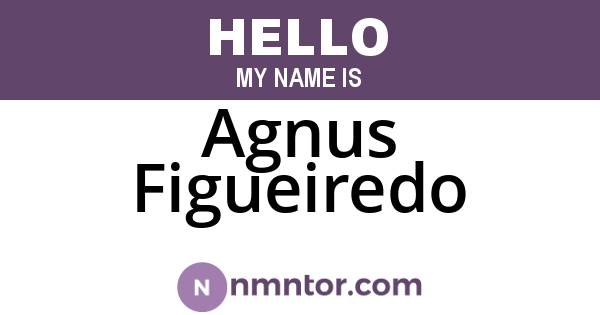 Agnus Figueiredo