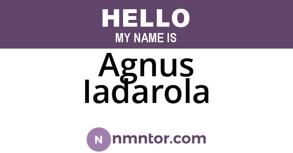 Agnus Iadarola