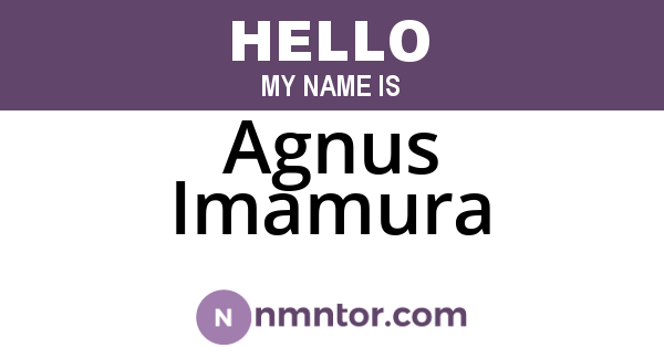 Agnus Imamura