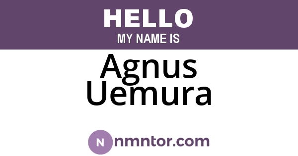 Agnus Uemura