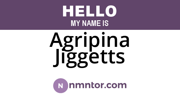 Agripina Jiggetts