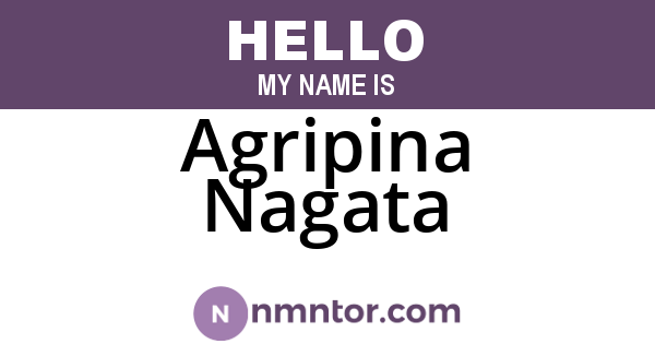Agripina Nagata