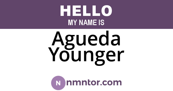 Agueda Younger