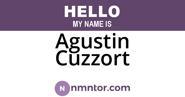 Agustin Cuzzort