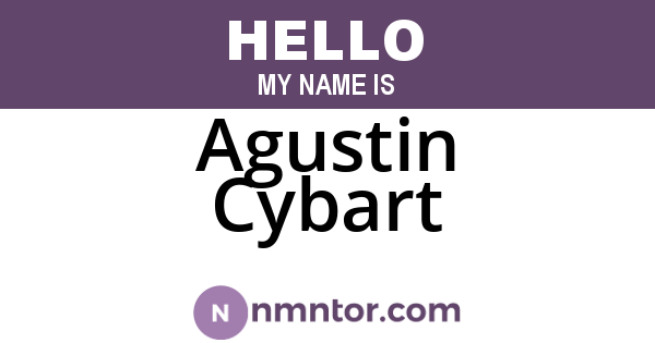 Agustin Cybart