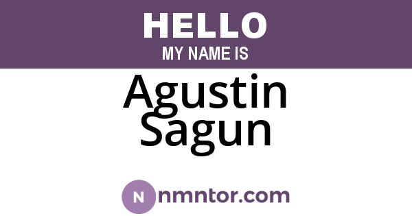 Agustin Sagun