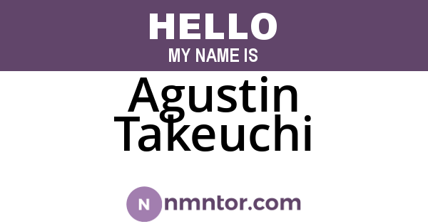 Agustin Takeuchi