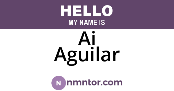 Ai Aguilar
