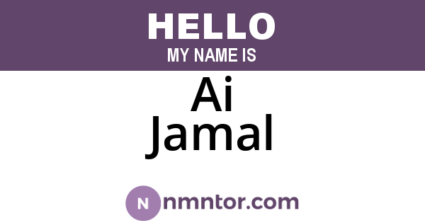 Ai Jamal