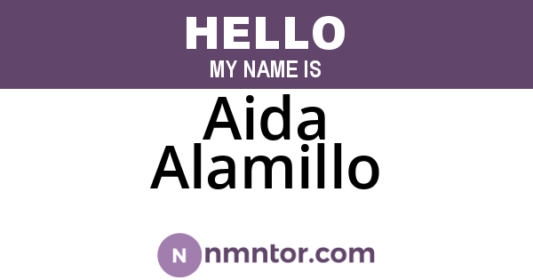 Aida Alamillo