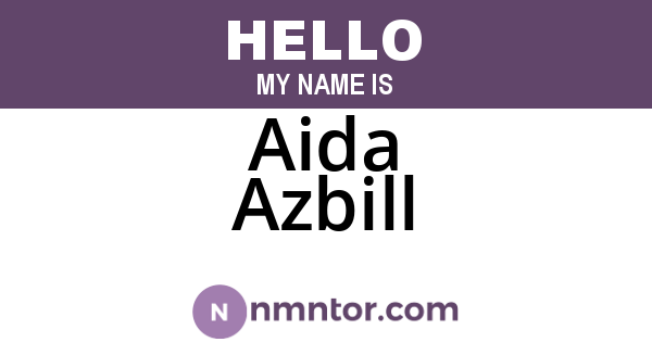 Aida Azbill