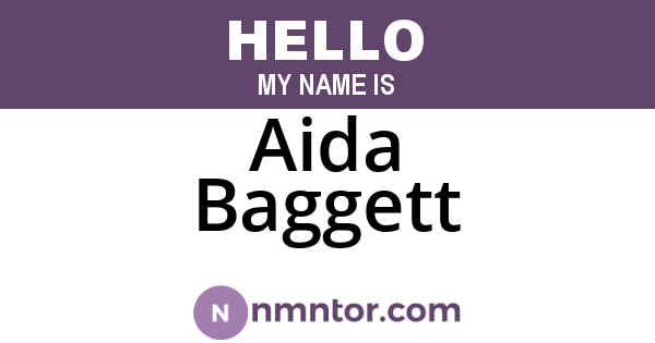 Aida Baggett