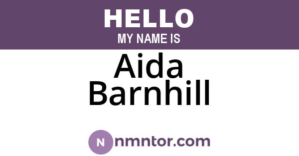 Aida Barnhill