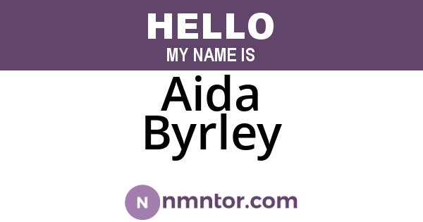 Aida Byrley
