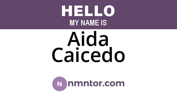 Aida Caicedo