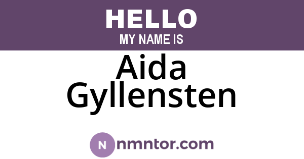 Aida Gyllensten