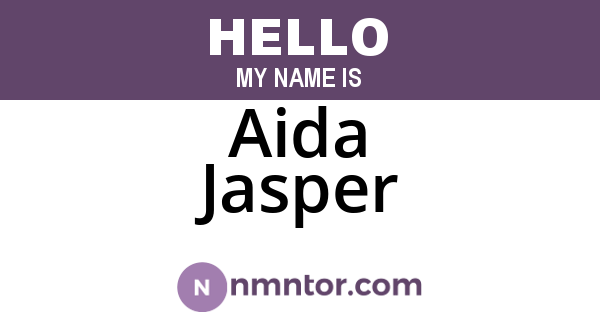 Aida Jasper