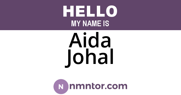 Aida Johal