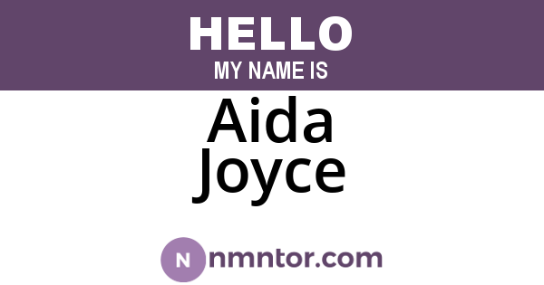 Aida Joyce