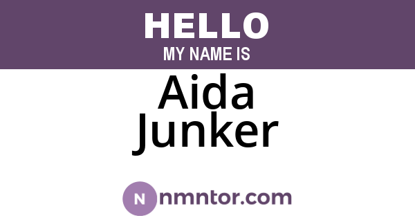 Aida Junker