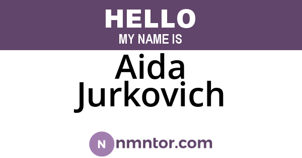 Aida Jurkovich