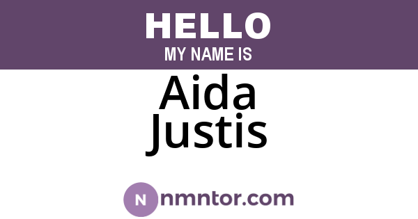 Aida Justis