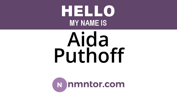 Aida Puthoff