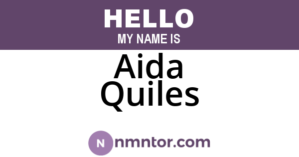 Aida Quiles