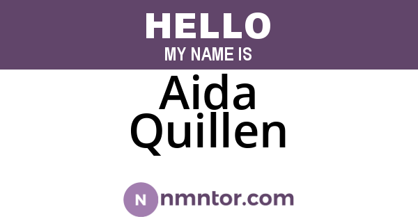 Aida Quillen
