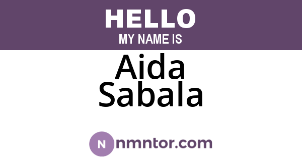 Aida Sabala