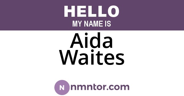 Aida Waites