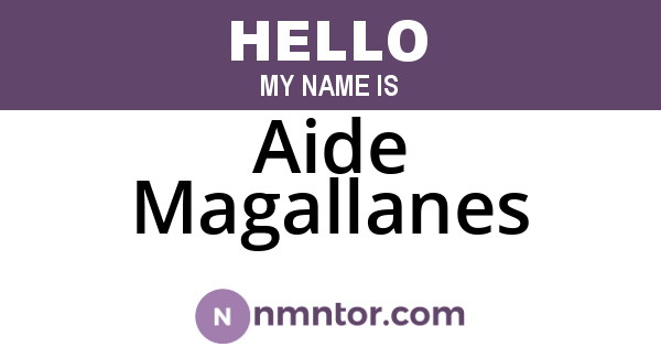 Aide Magallanes