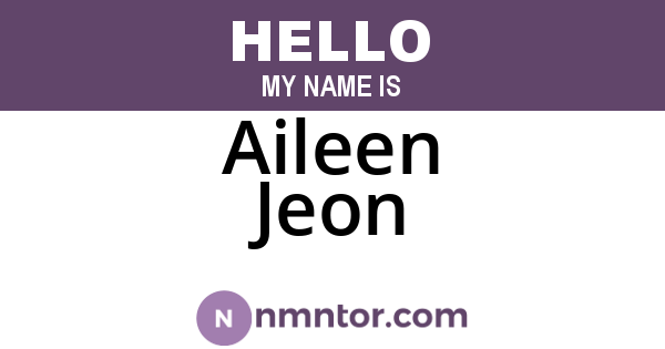 Aileen Jeon