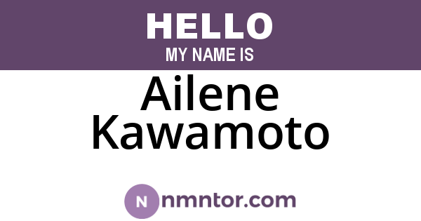 Ailene Kawamoto