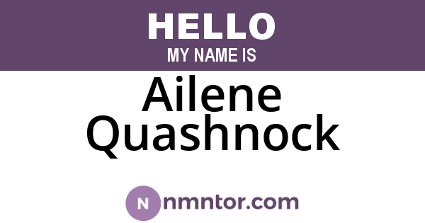 Ailene Quashnock
