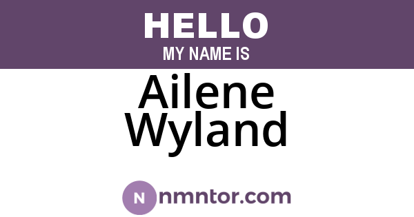 Ailene Wyland