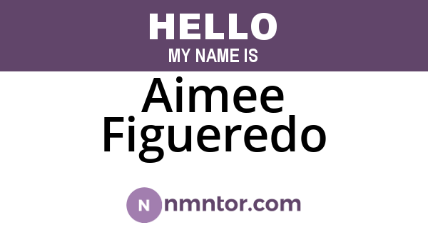 Aimee Figueredo