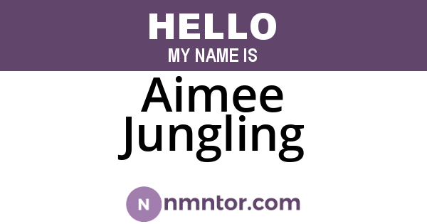 Aimee Jungling