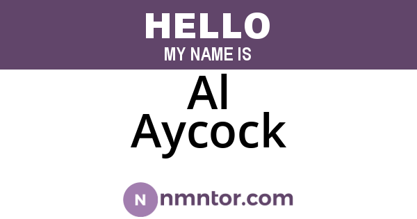 Al Aycock
