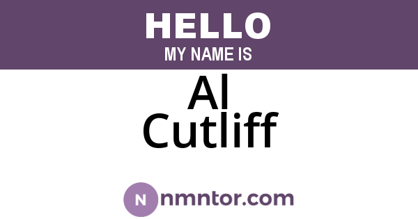 Al Cutliff