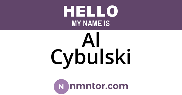 Al Cybulski