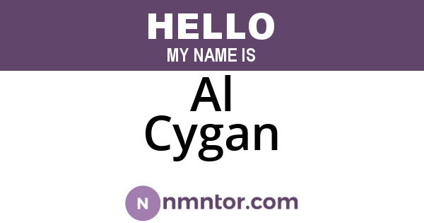 Al Cygan
