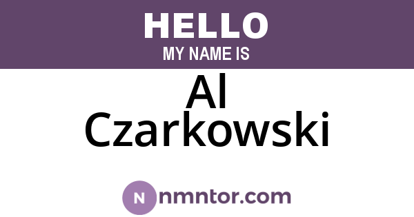 Al Czarkowski
