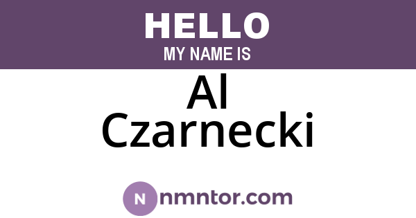 Al Czarnecki