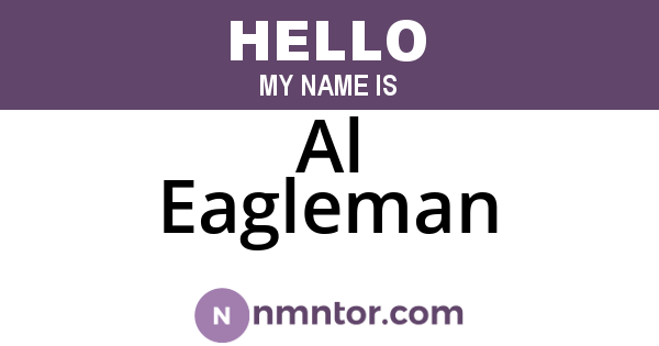 Al Eagleman