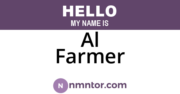 Al Farmer