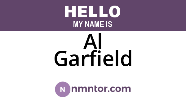 Al Garfield
